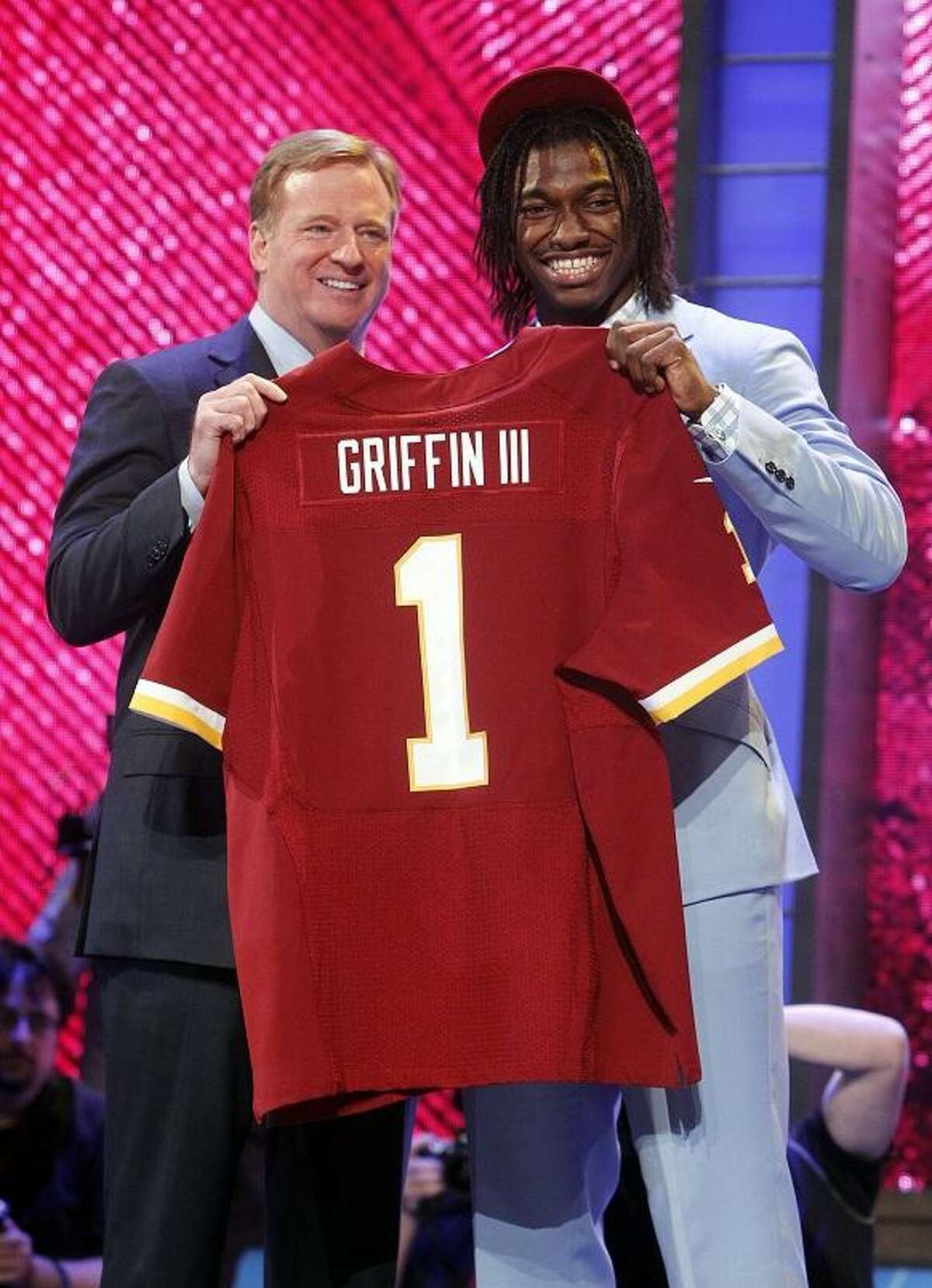 NFL DRAFT: Luck, Griffin III taken with top two picks to nobody's surprise