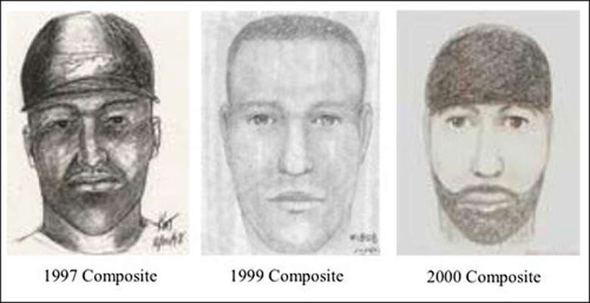 Composite sketches of suspect.