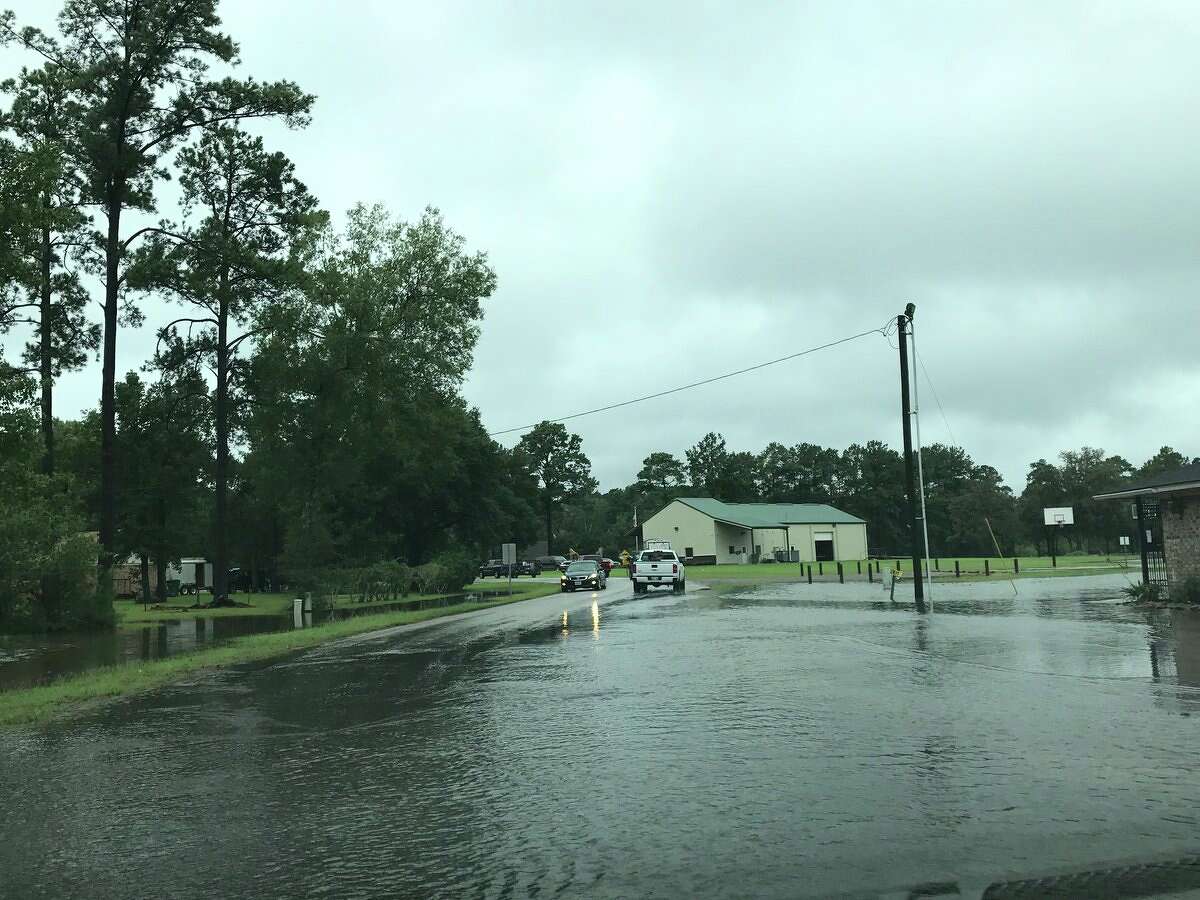 Bevil Oaks flood history sign gets new benchmark