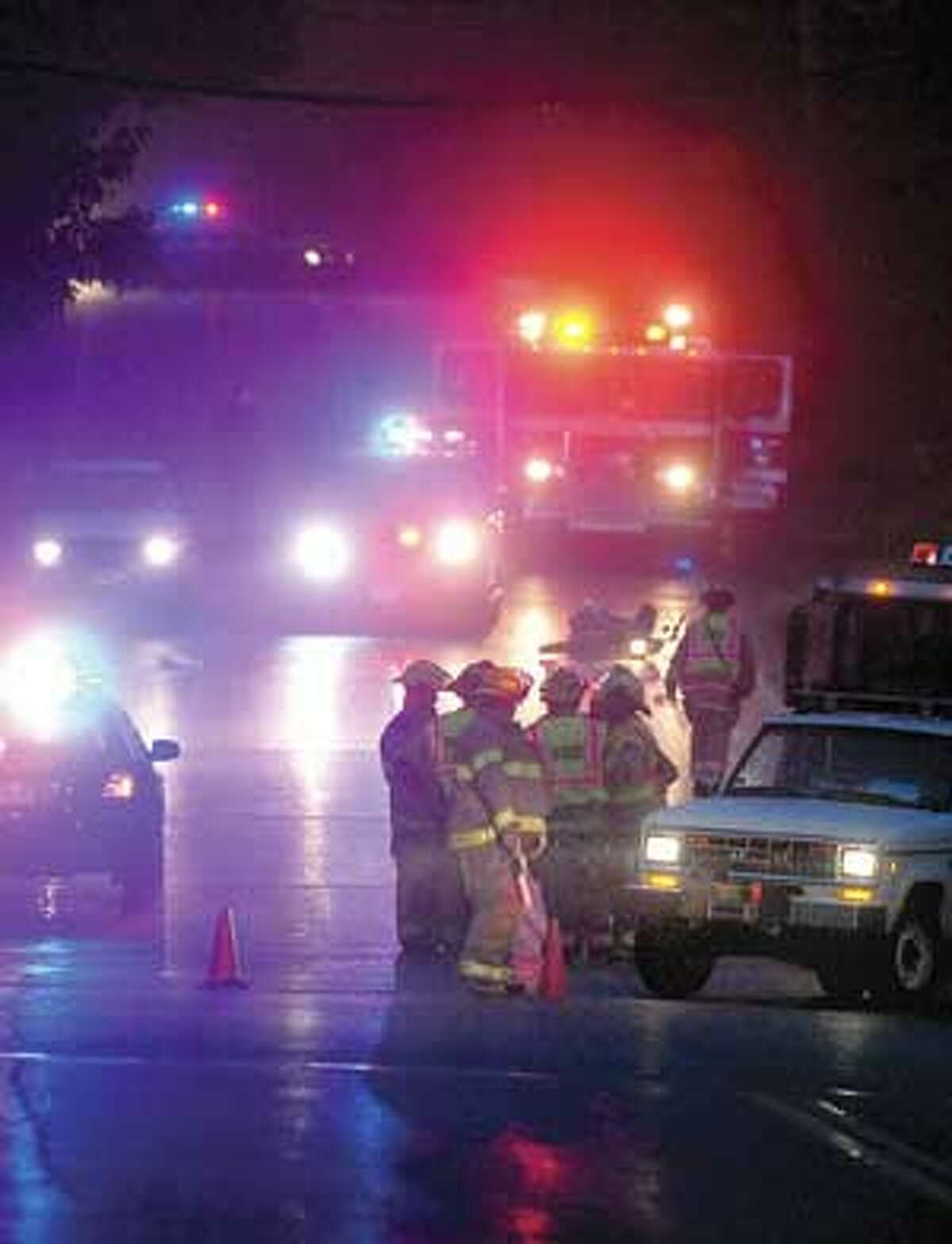 A stretch of Winsted Road in Torrington was closed early Monday evening for an accident investigation.