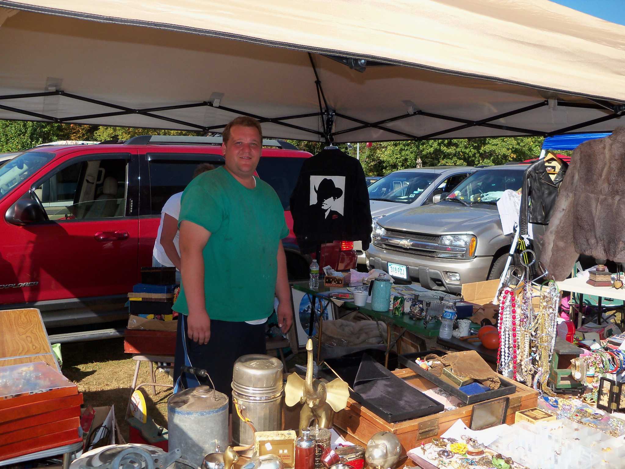 New Hartford Lions Club holds bi annual flea market with video