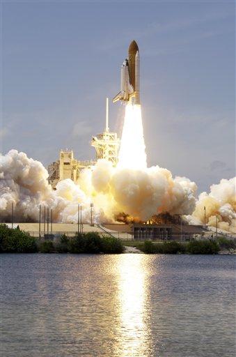 Space shuttle Atlantis soars on final voyage