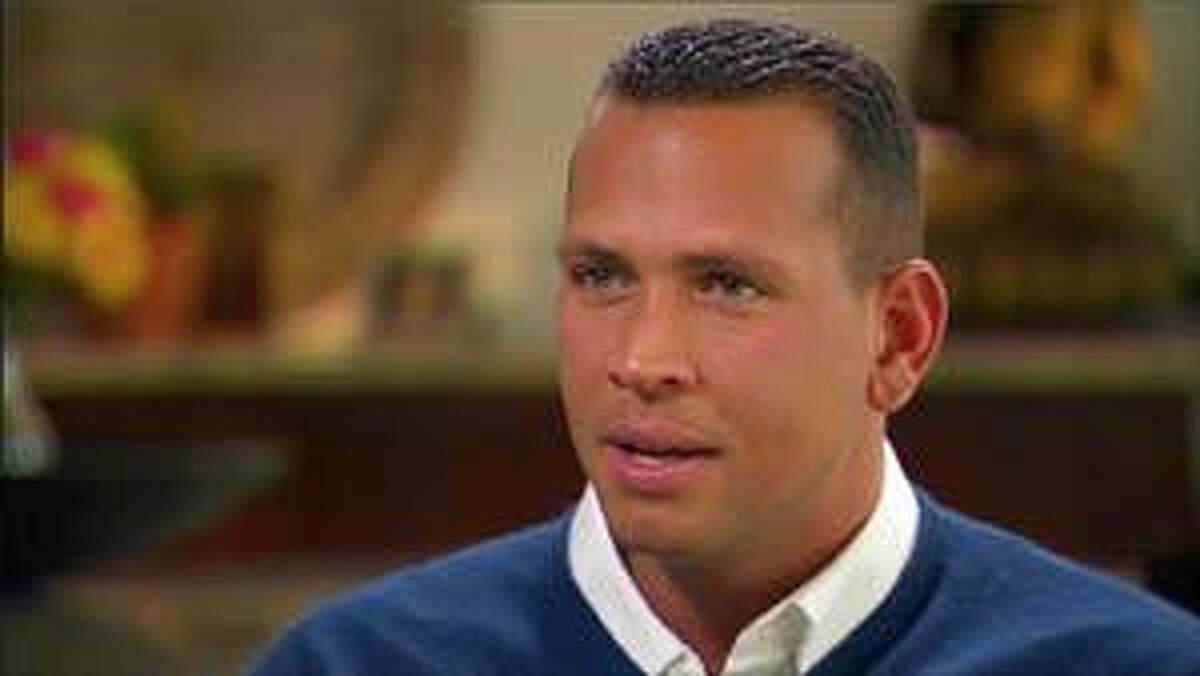 In this video frame grab provided by ESPN, Alex Rodriguez is interviewed by ESPN's Peter Gammons on Monday. Rodriguez admitted during the interview that he used performance-enhancing drugs from 2001-03, saying he did so because of the pressures of being baseball's highest-paid player.