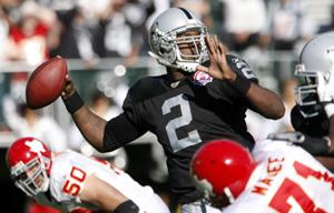 Raiders cut QB JaMarcus Russell 