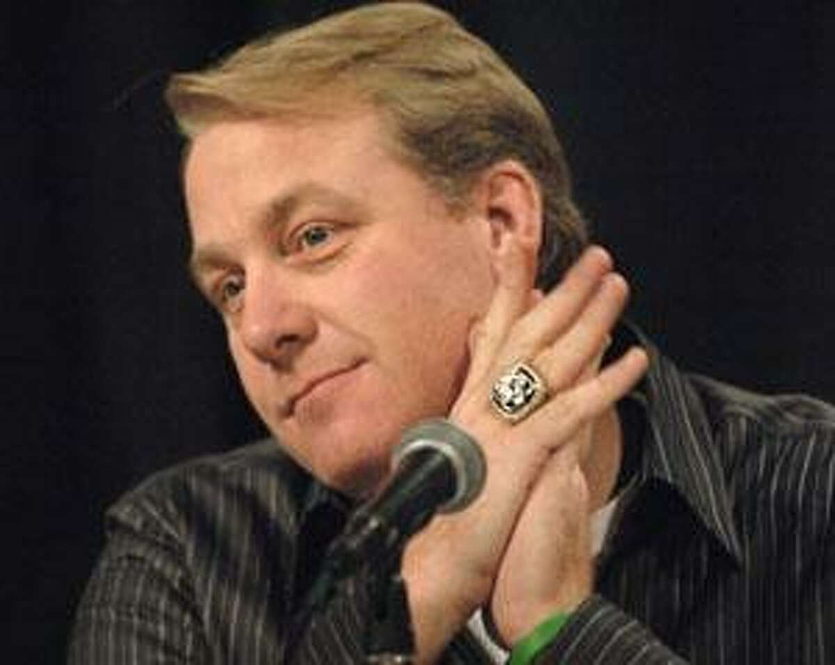 AP In this Nov. 3, 2007, file photo, Boston Red Sox pitcher Curt Schilling listens to a reporter's question in Boston during a fundraiser for a Lou Gehrig's disease charity run by Schilling and his wife Shonda Schilling. Schilling says he has "some interest" in running for the late Edward M. Kennedy's Senate seat. The longtime Republican supporter wrote Wednesdayon his blog that while his family and gaming company are priorities, he does have some interest in a campaign.