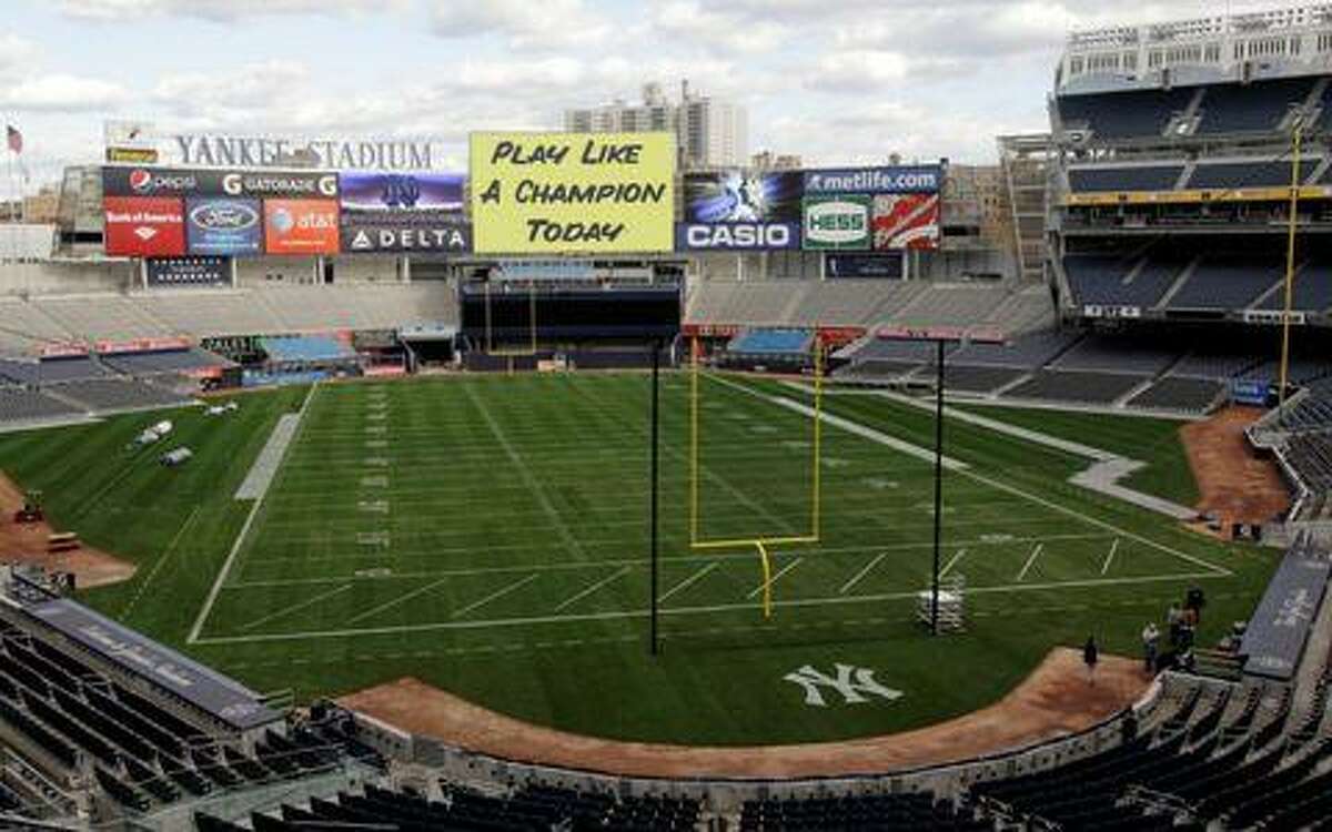 How Do You Fit a Football Field Into Wrigley Field and Yankee Stadium?