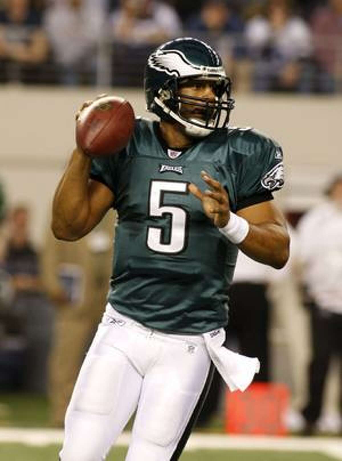 Philadelphia Eagles Qb Donovan Mcnabb, 2008 Nfl Football