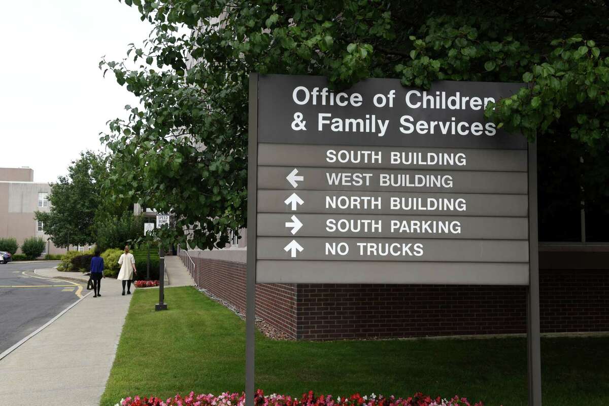 Offices at the New York State Office of Children and Family Services (OCFS) complex on Monday, Aug. 28, 2017, in Rensselaer, N.Y. (Will Waldron/Times union)