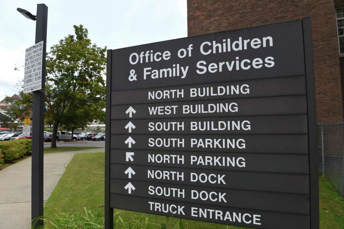Offices at the New York State Office of Children and Family Services (OCFS) complex on Monday, Aug. 28, 2017, in Rensselaer, N.Y. (Will Waldron/Times union)
