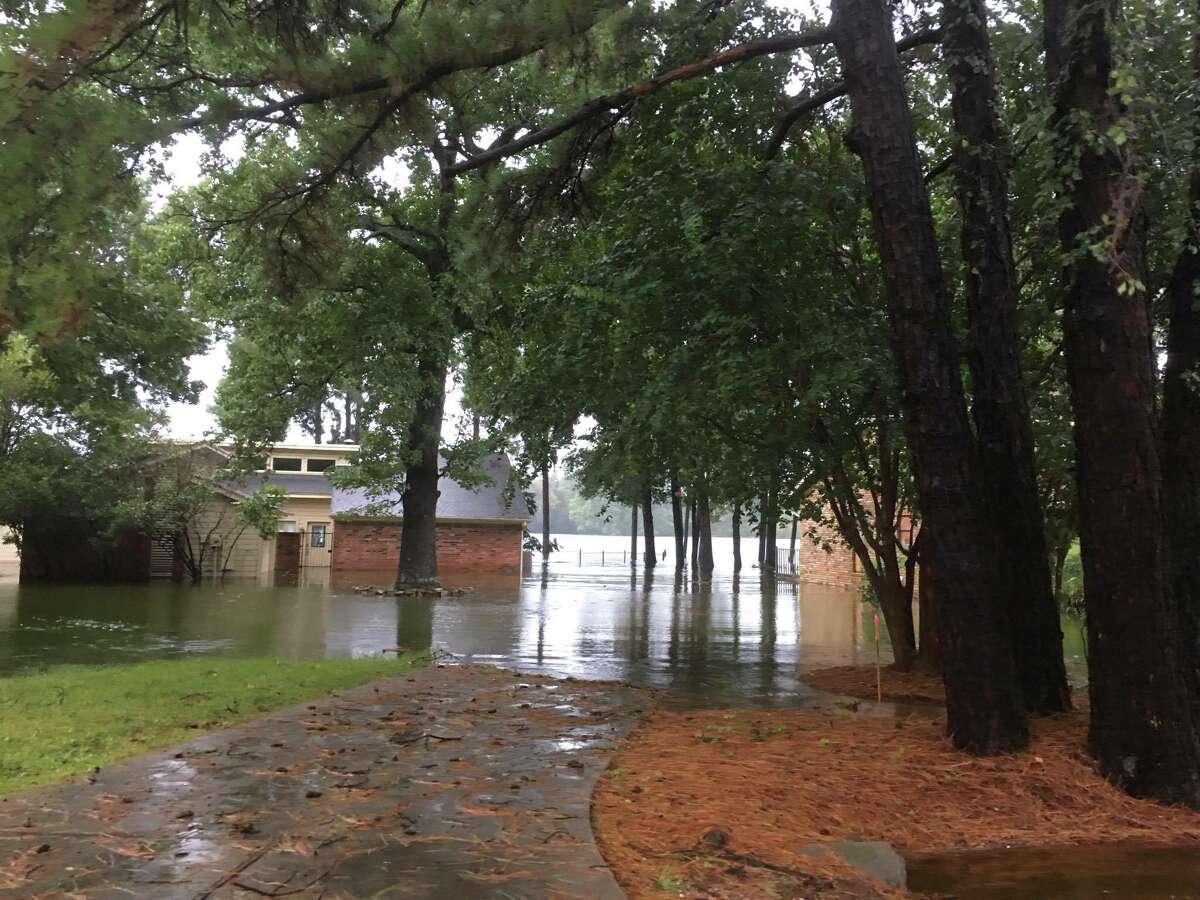 Overflowing Lake Conroe floods North Montgomery County homes