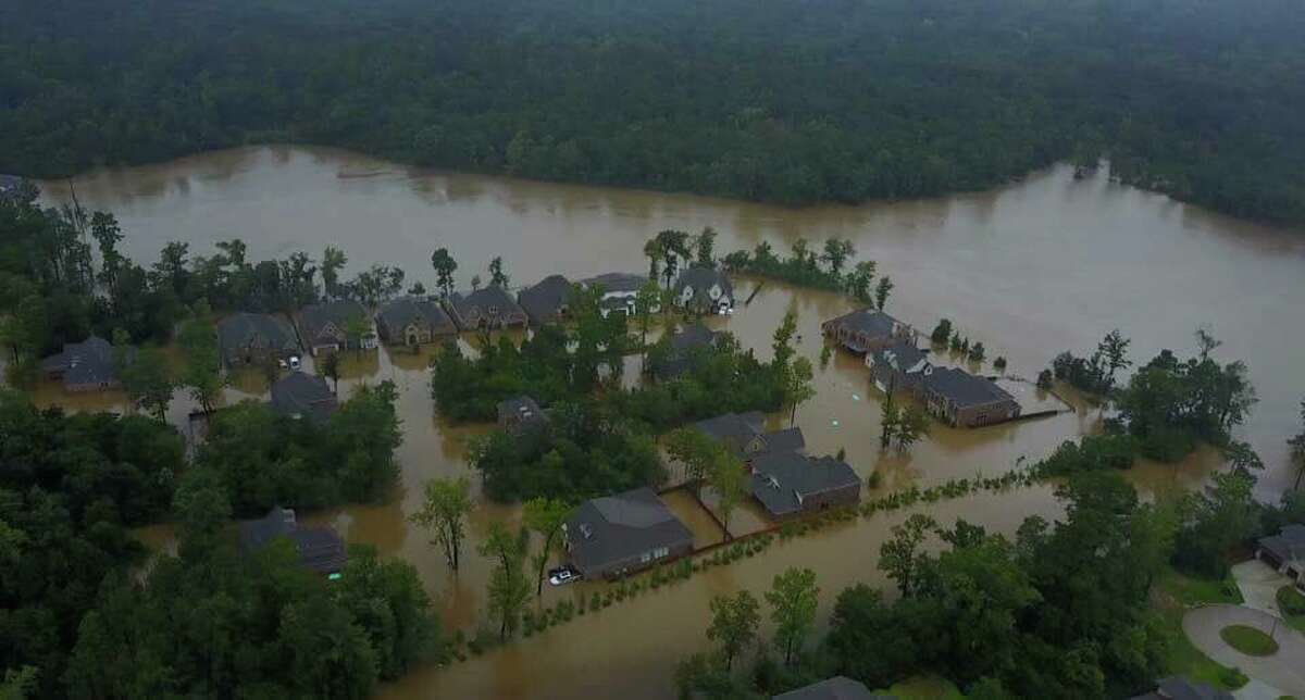 Overflowing Lake Conroe Floods North Montgomery County Homes   1200x0 