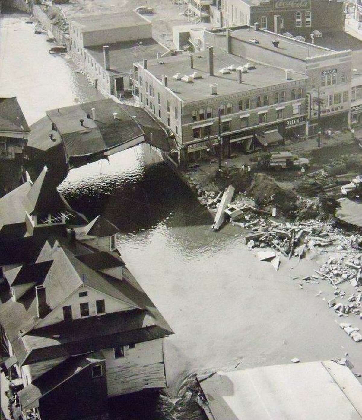 Flood of 1955 captured in interactive map of Torrington, Winsted