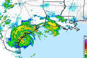 NWS radar animation provides fresh view of Harvey's devastation