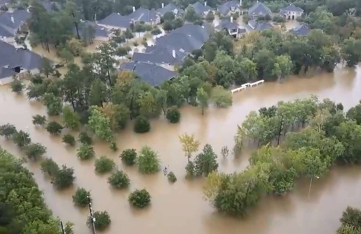 Harvey updates See drone footage of Kingwood flooding as rescues continue