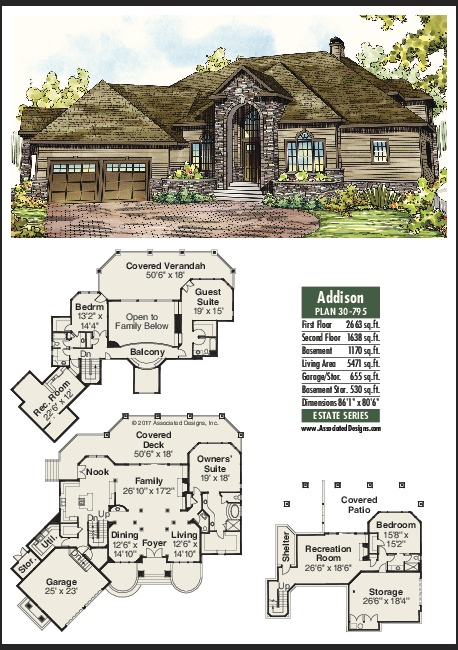 House plans: Addison