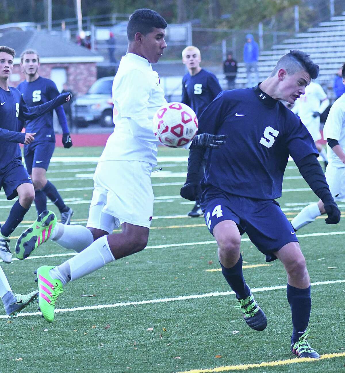 Stamford boys soccer in FCIAC championship, first time since 1997