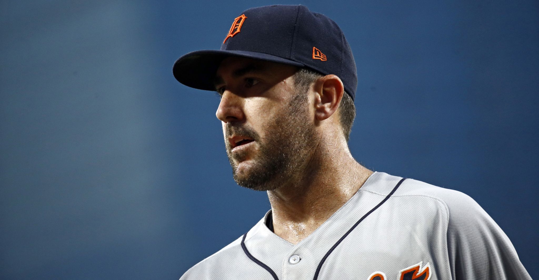 Justin Verlander by Dustin Bradford