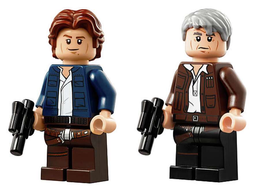 Even a carbonite freeze can19;t slow the march of time for Lego Han Solo. Photo: Courtesy LEGO
