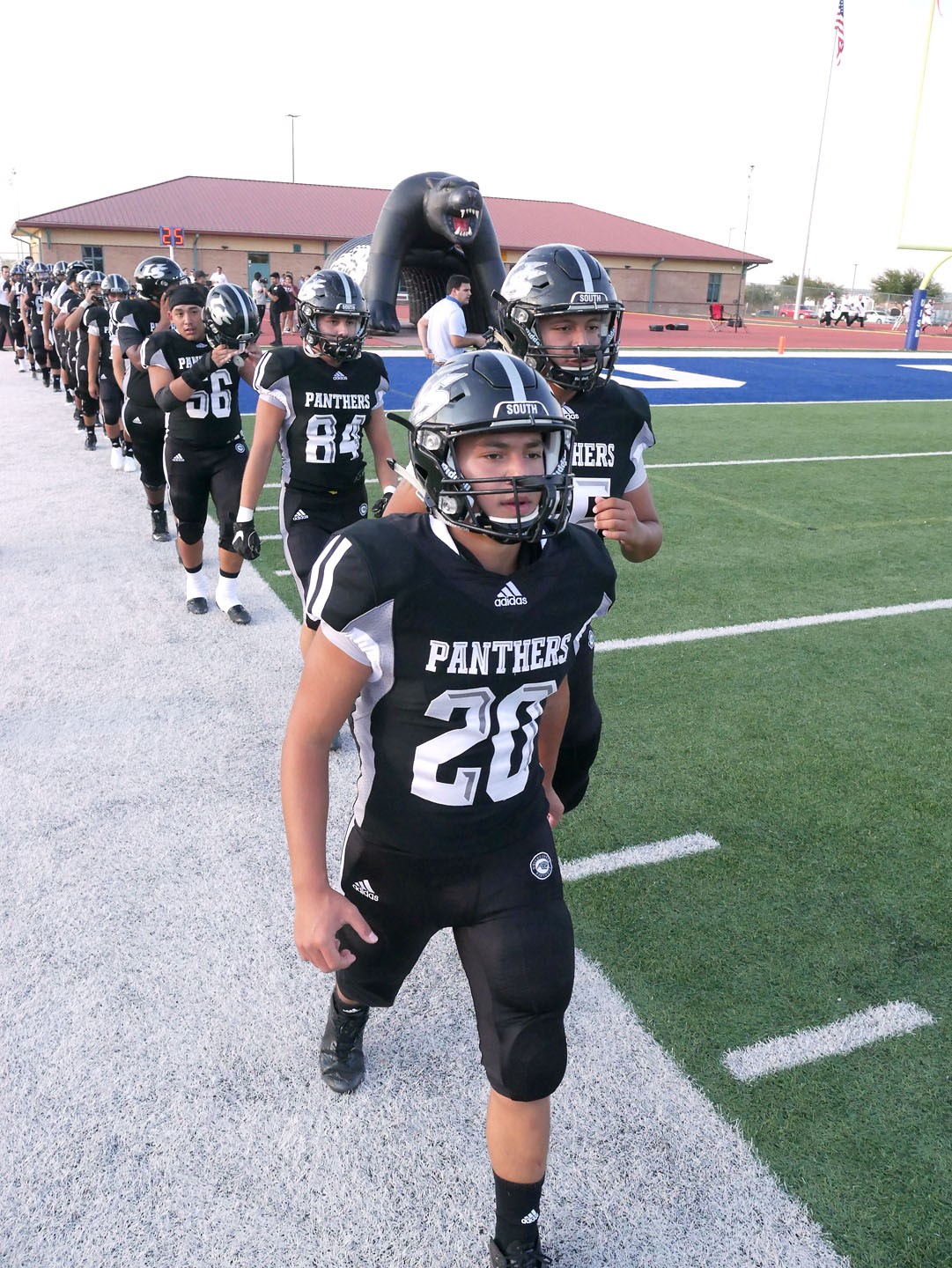 Behindthescenes photos from United South football's opener
