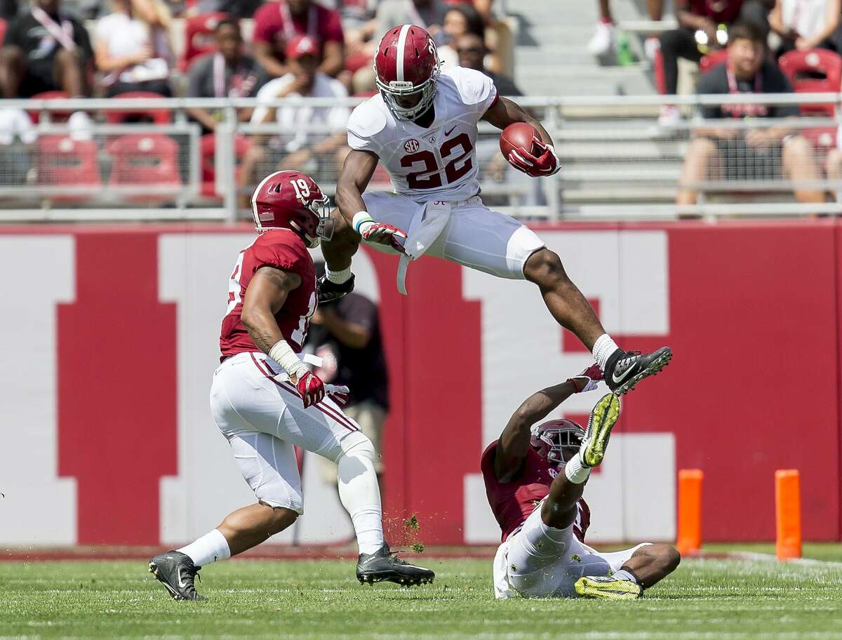 Alabama Crimson Tide #22 Najee Harris College Football Red Jersey