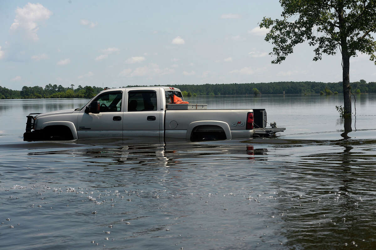 Hard to leave Sour Lake when only way is by boat