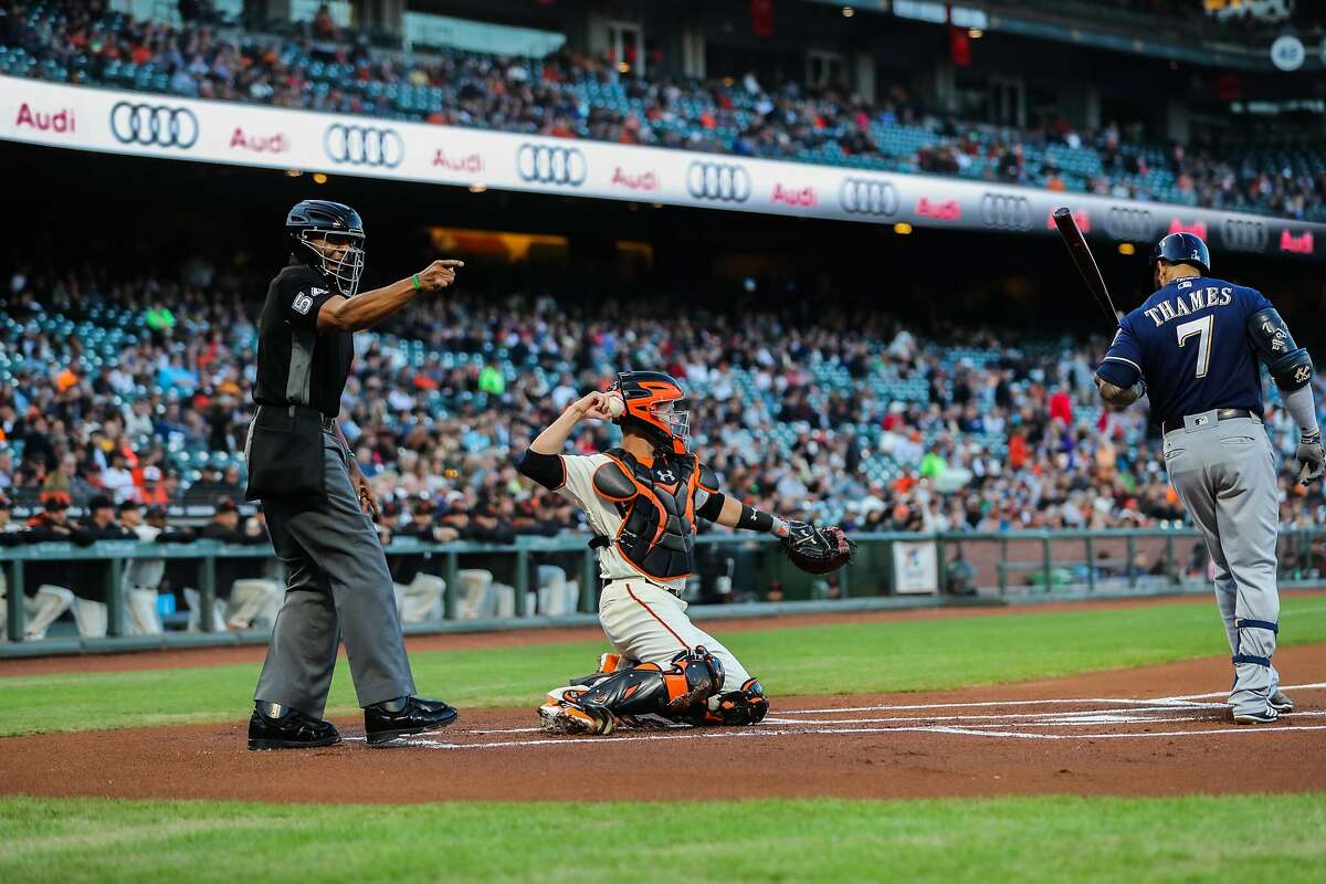 Little League batter had funny reaction to umpire's bad strike call