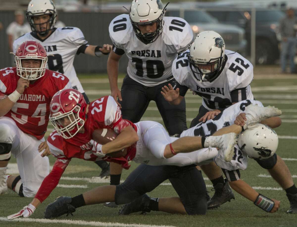 Coahoma vs Forsan football