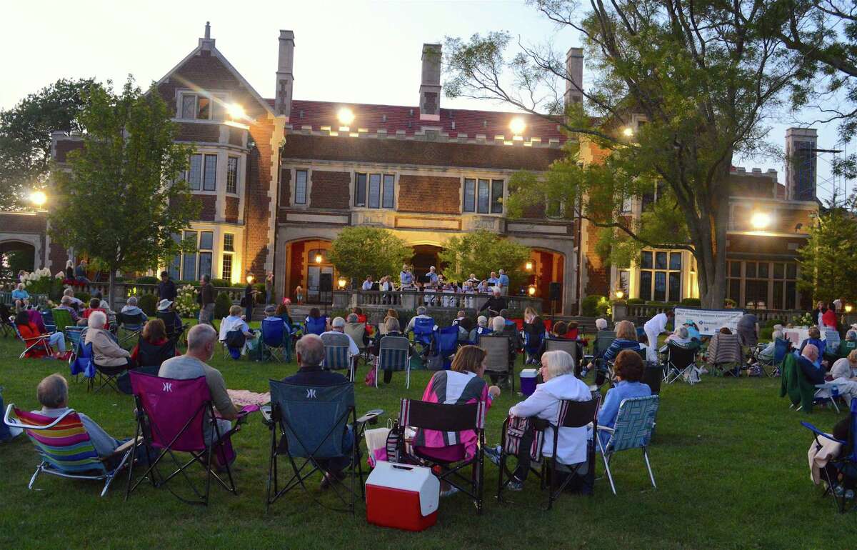 A large crowd came out for the Recreation Department's last Waveny Concert of the season, Wednesday, Aug. 30, 2017, at Waveny Park in New Canaan, Conn.