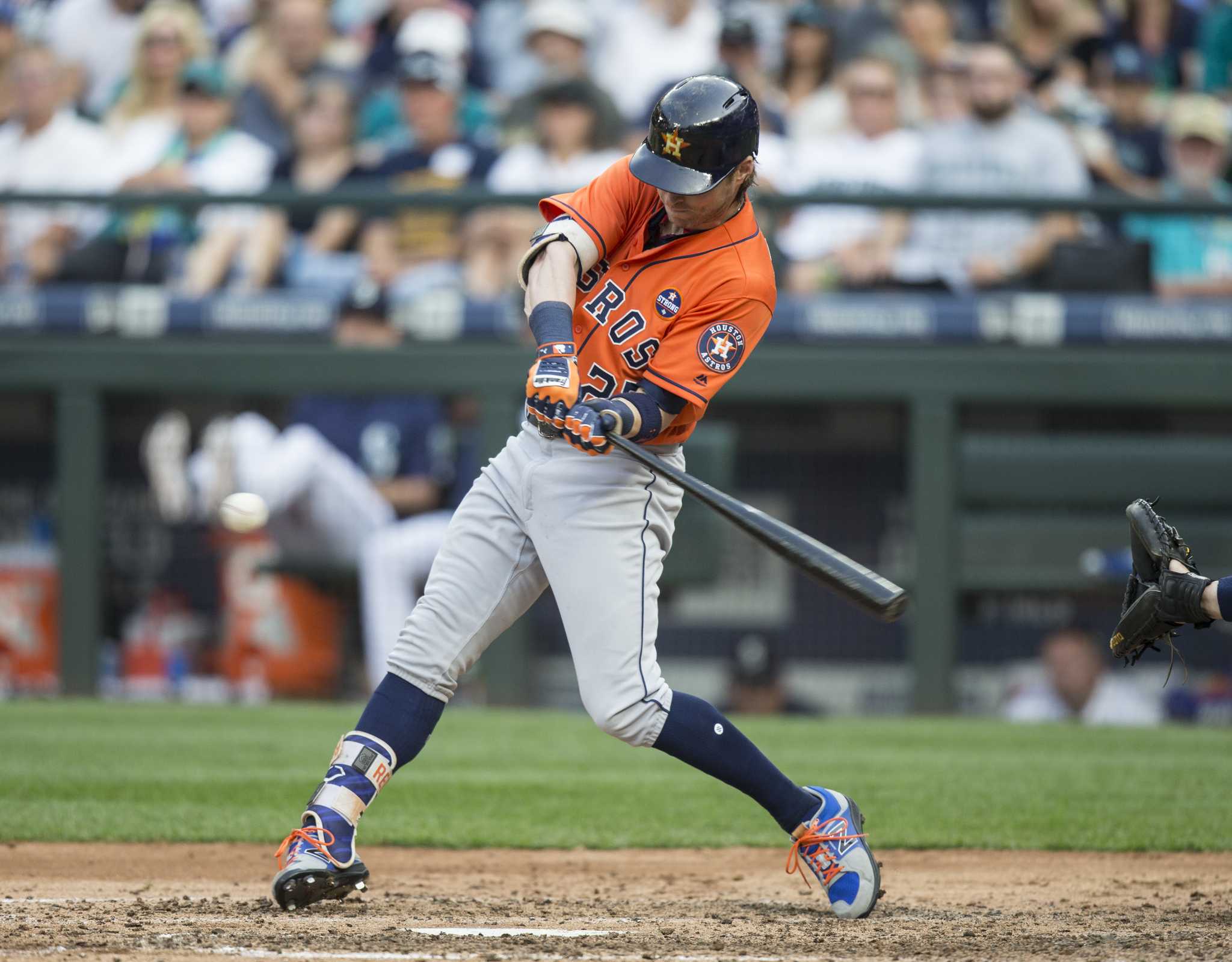 How the Astros' Josh Reddick improved against lefties