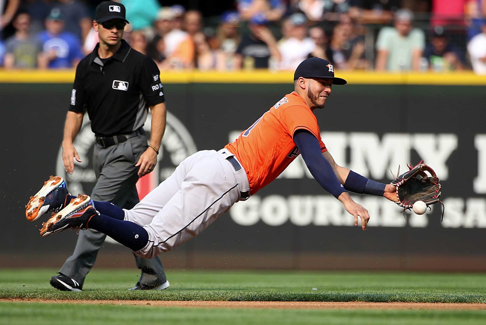 Astros' Evan Gattis sports new look in rehab assignment