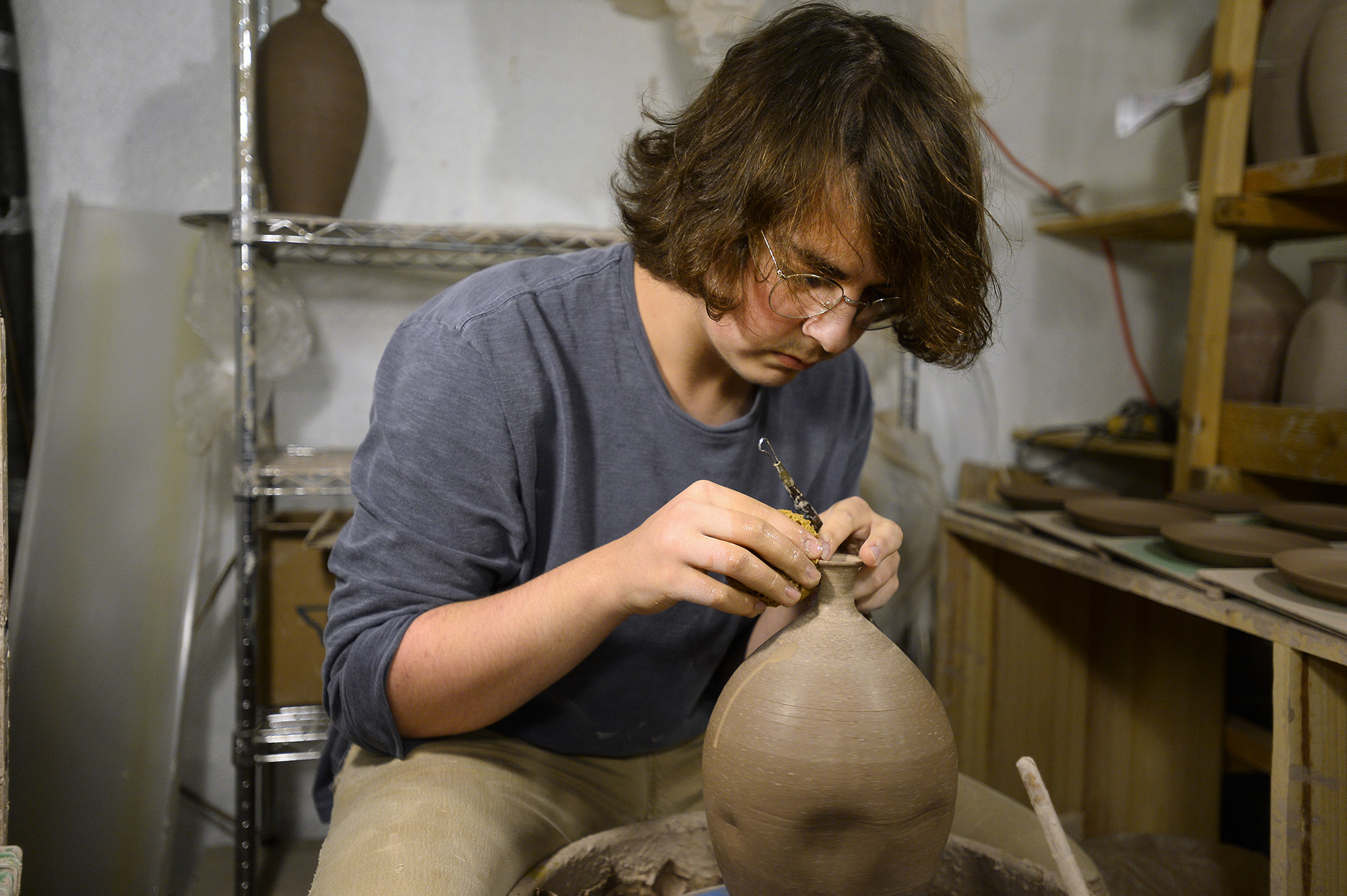 Teen potter opens studio in downtown Beaumont