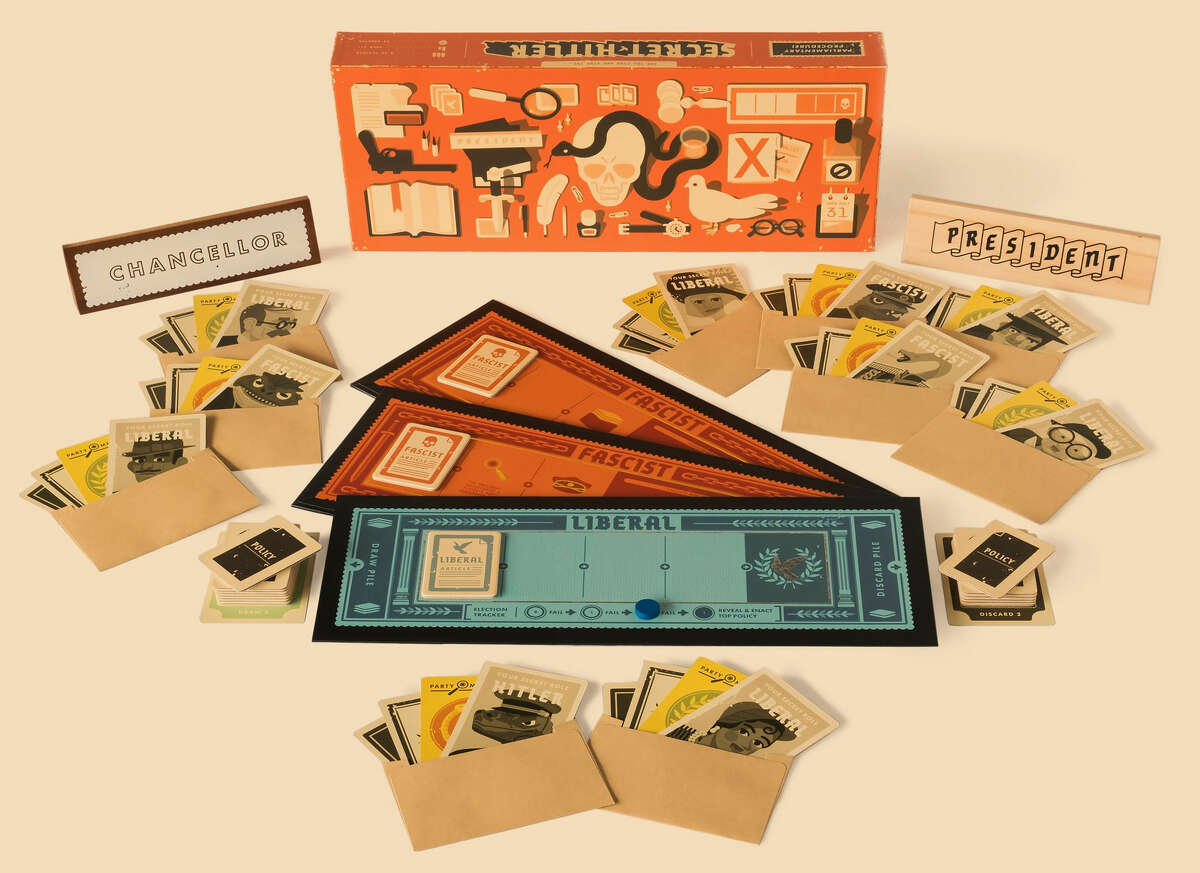 In "Secret Hitler," players are divided into one of two teams: liberals or fascists.