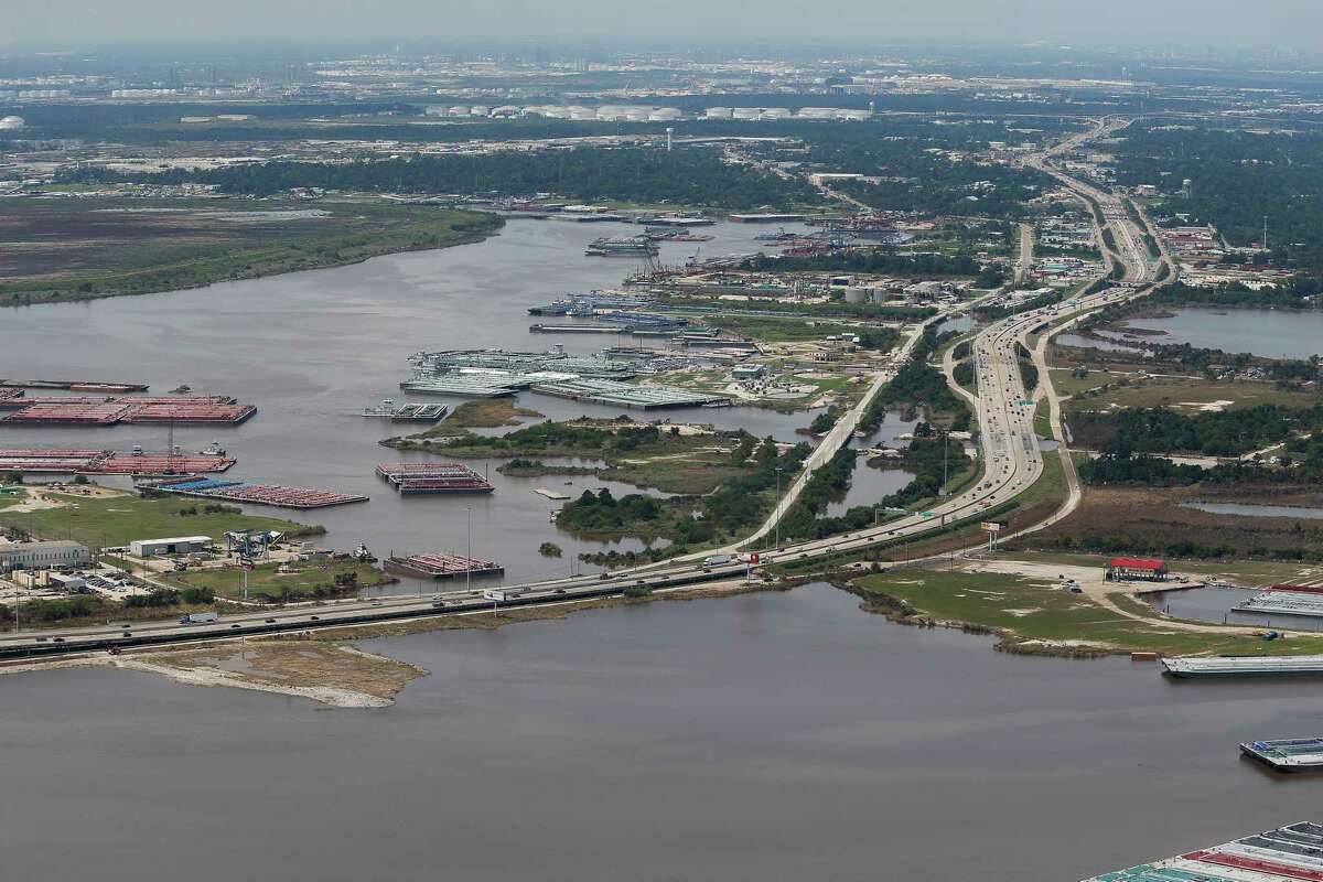 Contaminants from the flooded San Jacinto River Waste Pits Superfund Site site pose a potential health risk.