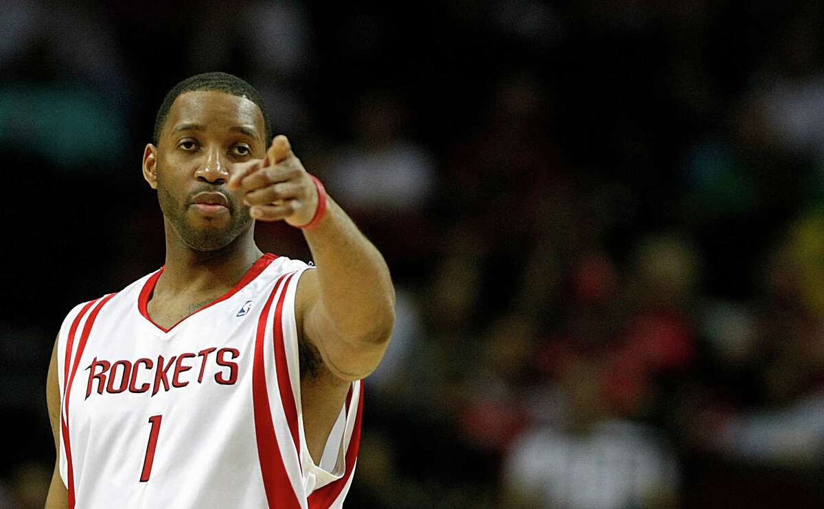 Tracy McGrady played for the Rockets for five-plus seasons of his Hall of Fame career.