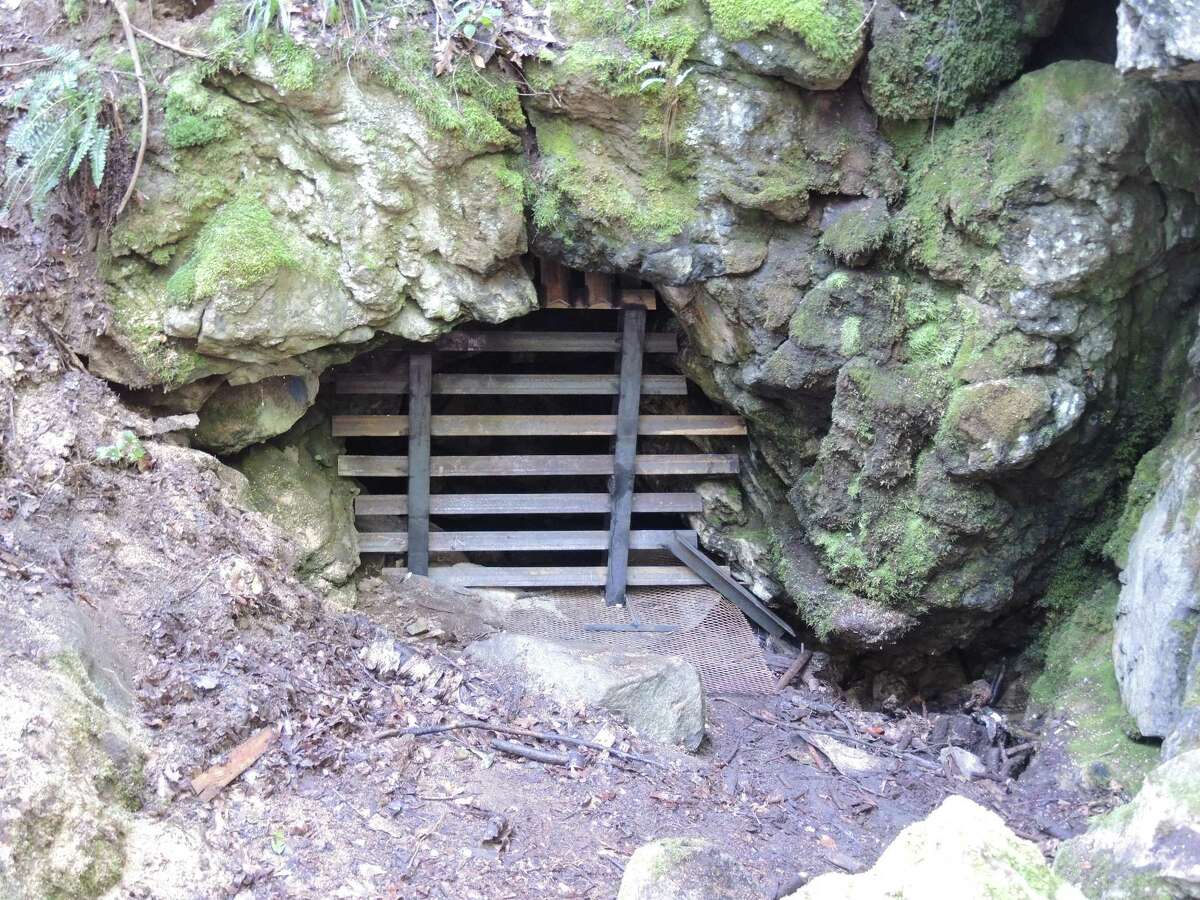 An entrance gate was installed in August at Tory's Cave in New Milford to protect bat populations decimated by the fungus that causes White Nose Syndrome.