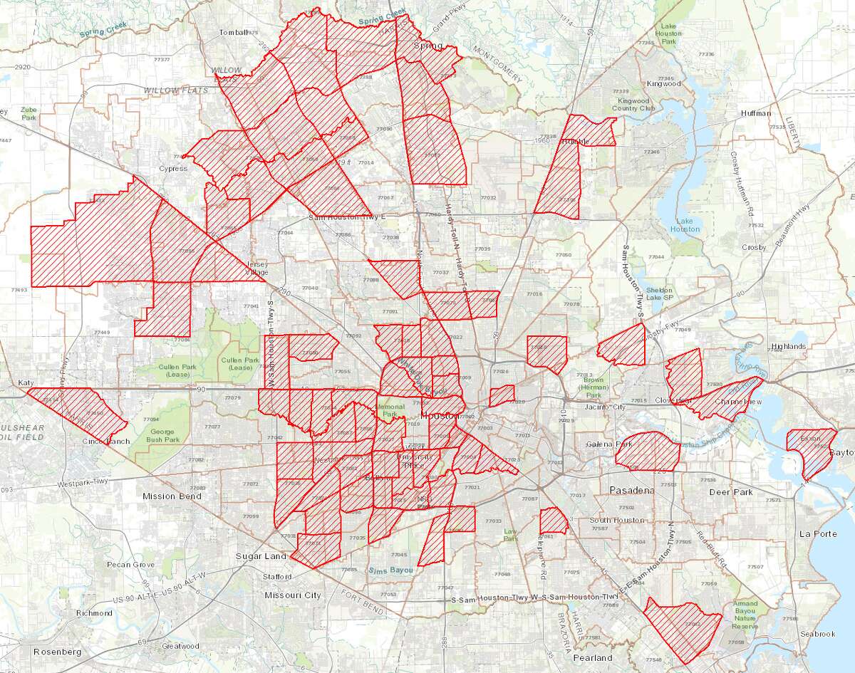 Mosquitos after Harvey A map showing where county officials have sampled mosquitos carrying West Nile Virus in 2017. >>Things to know about battling mosquitoes after Harvey.