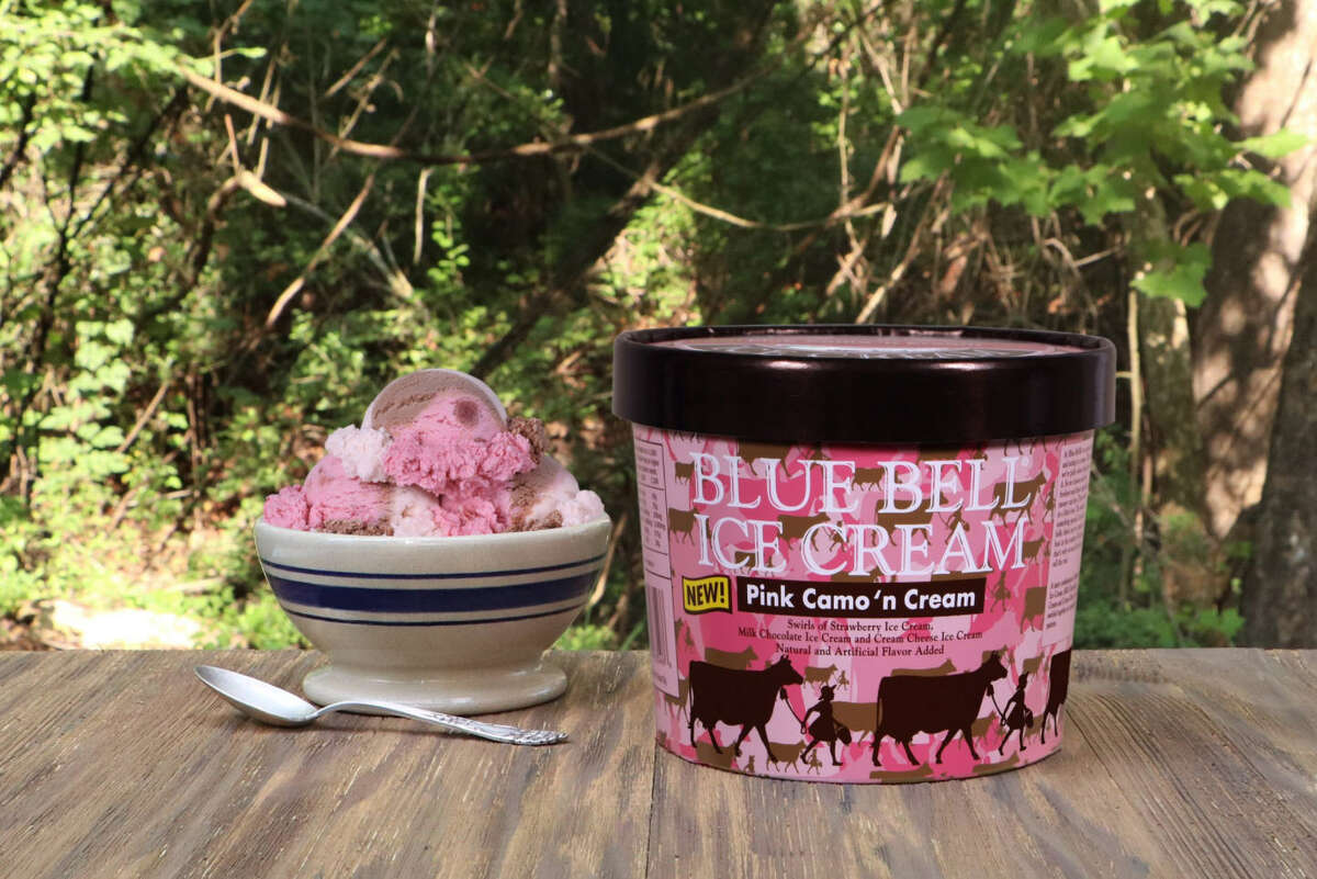 Blue Bell's newest flavor - Pink Camo 'n Cream - has been in the works since 2015 and on September 7, 2017, the flavor has hit the shelves. Continue through the gallery to see the best Blue Bell flavors ranked.
