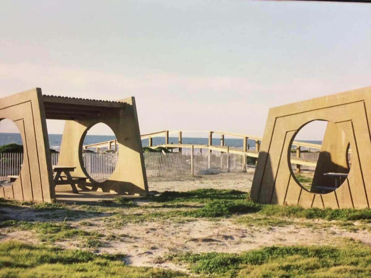Galveston Island State Park: "Throwback pictures found during cleanup of park. Totally tubular 1990s!"
