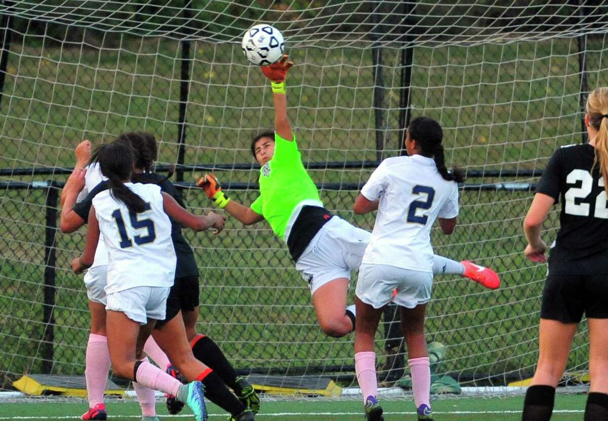 Notre Dame-Fairfield goalie Samantha Camacho will play a key role in the success of the Lancers this season.