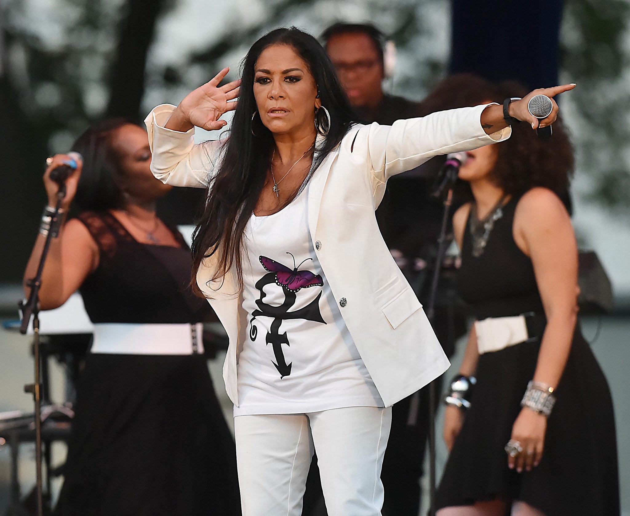 Sheila E. didn’t mean to get political. 