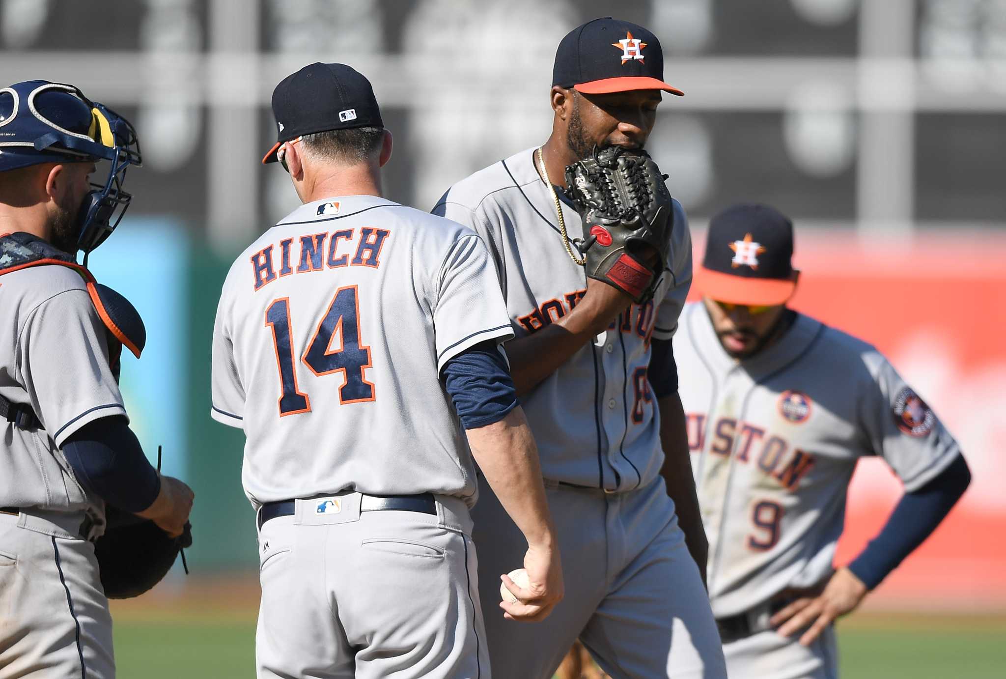 Astros' bullpen ERA ranks among bottom third in MLB