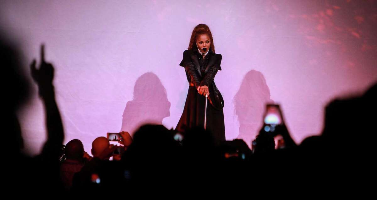 Janet Jackson during her "State of the World" tour at Toyota Center. (For the Chronicle/Gary Fountain, September 9, 2017)