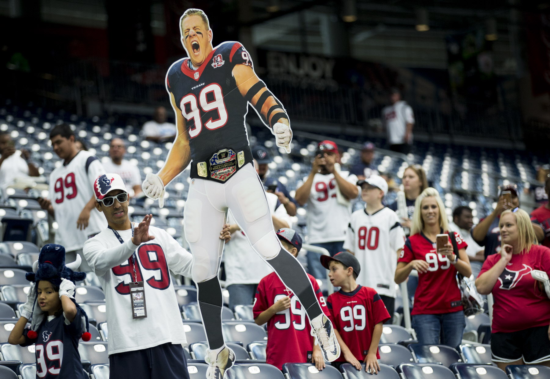 September 10, 2017: Jacksonville Jaguars free safety Tashaun Gipson (39)  enters the field prior to an NFL football game between the Houston Texans  and the Jacksonville Jaguars at NRG Stadium in Houston