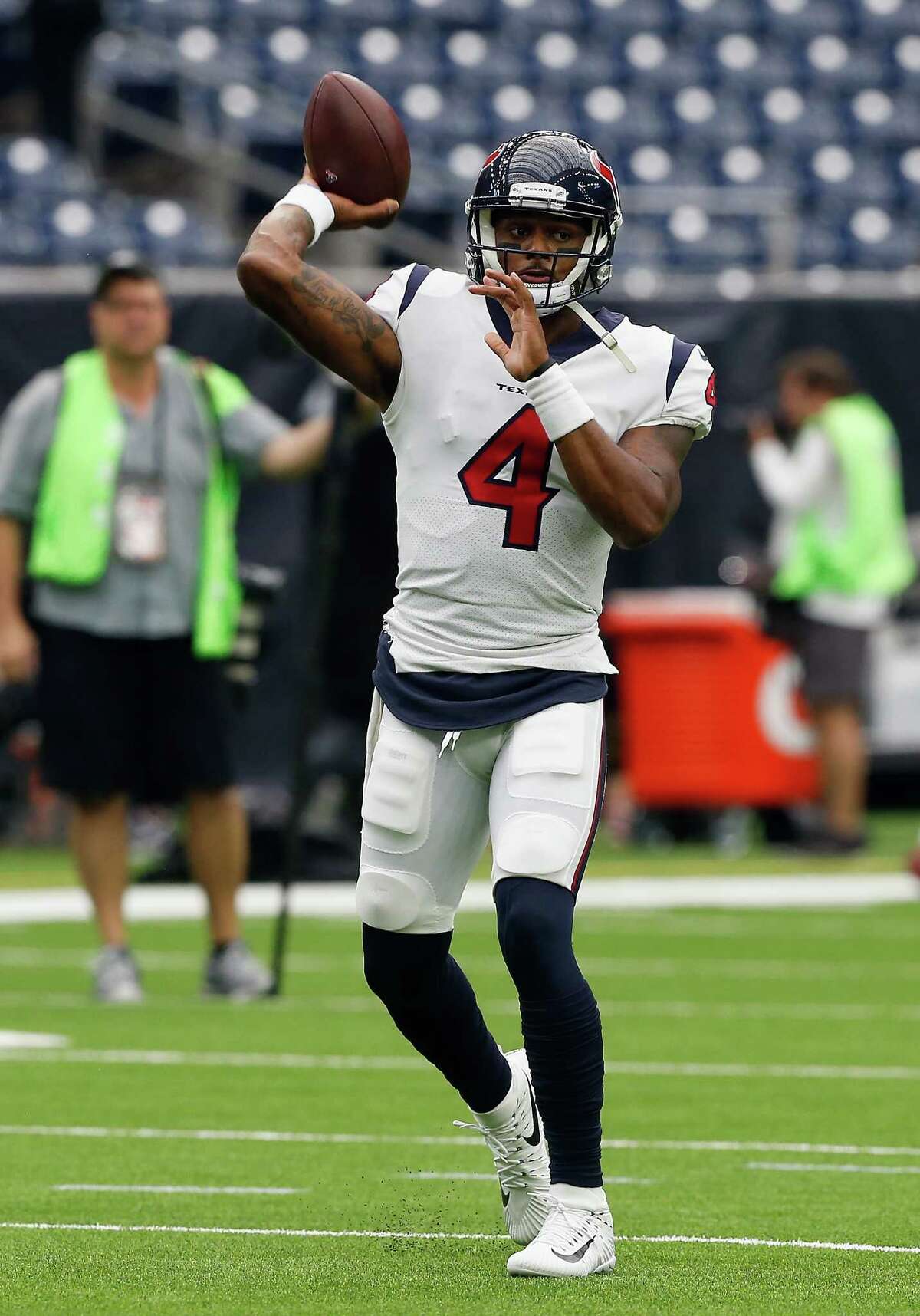 Mixed Bag For Texans Rookie Deshaun Watson In NFL Debut