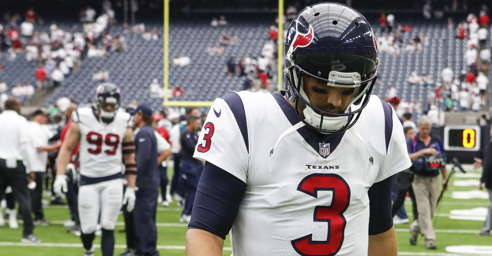 The many emotions true Texans fans are feeling after Sunday's loss