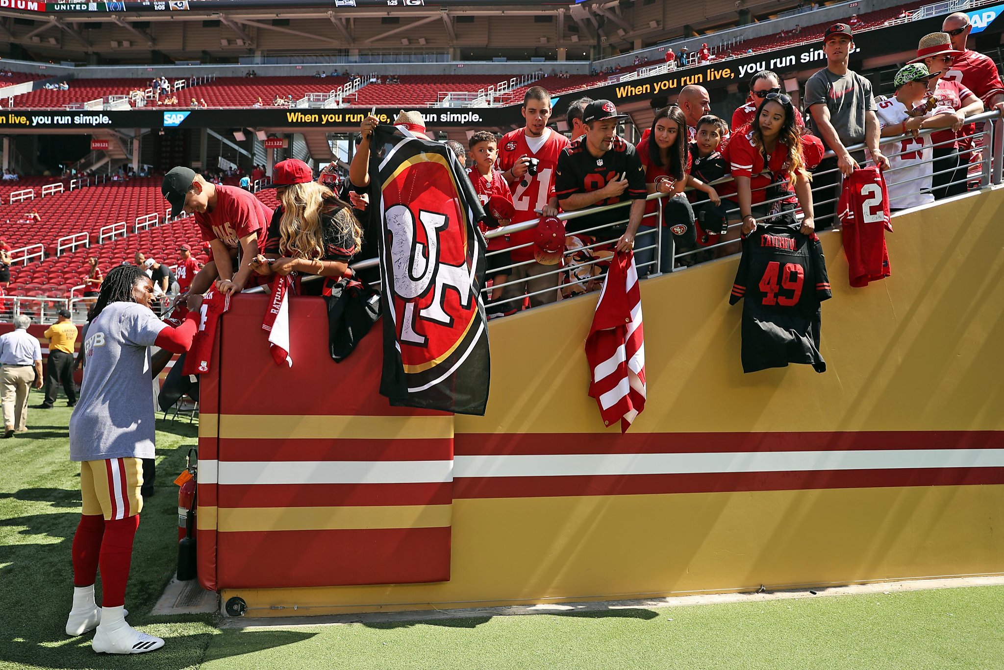 49ers Fans Come to Play at Levi's® Stadium - Levi's® Stadium