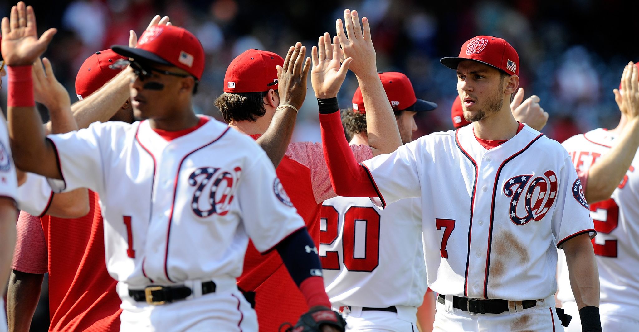 Nationals win NL East, 1st MLB team to clinch playoff spot