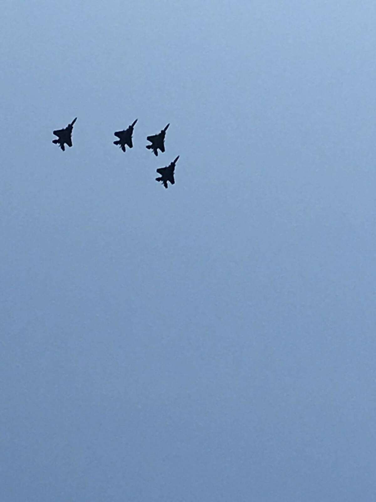 Jet Flyover Today 2022 - s2ffngc