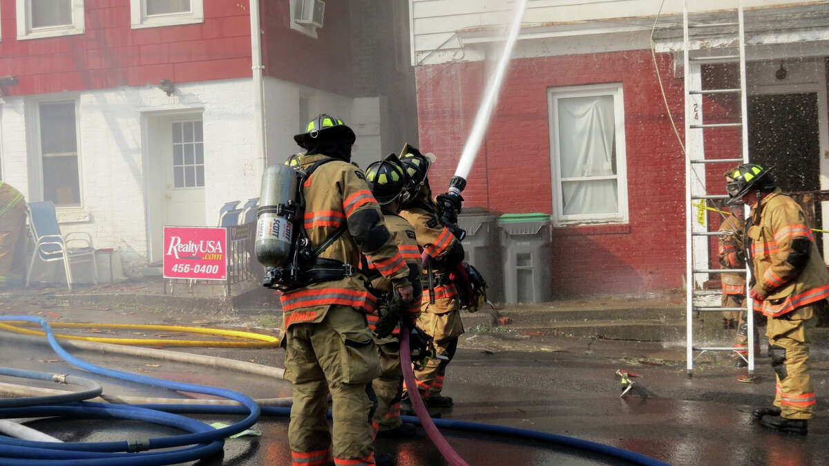 Coeymans fire damages three buildings, displaces residents