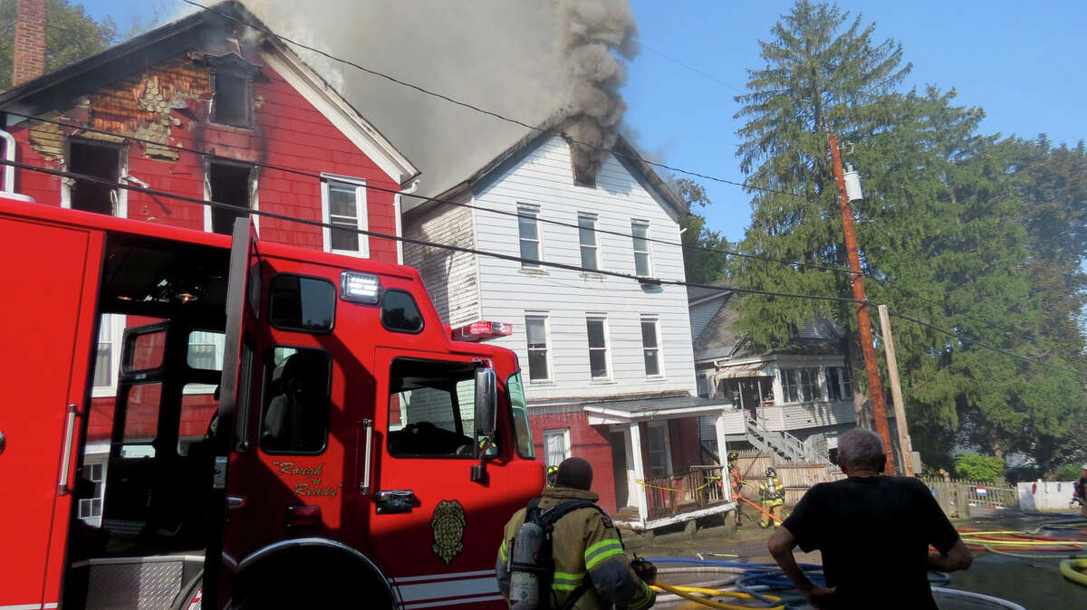 Coeymans fire damages three buildings, displaces residents